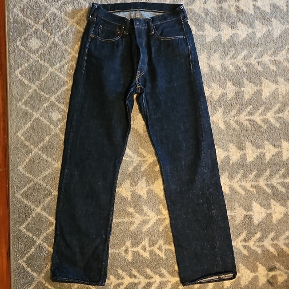 Fullcount & Co Denim 1101sr-big Blue Straight-Leg Jeans 29 32